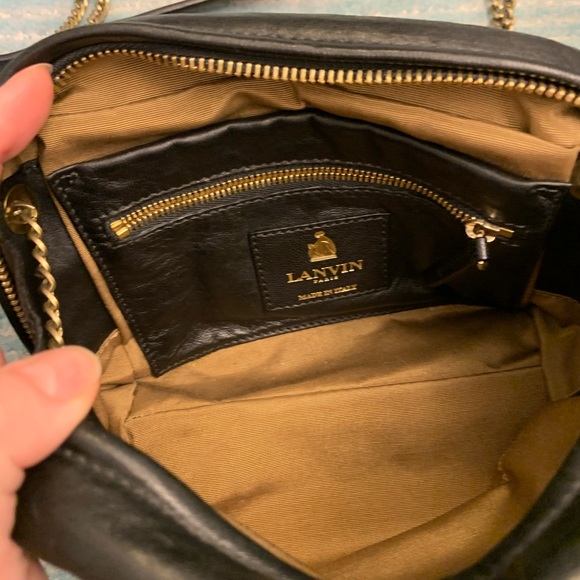 Authentic LANVIN Sugar Shoulder Bag Lambskin - Picture 4 of 10